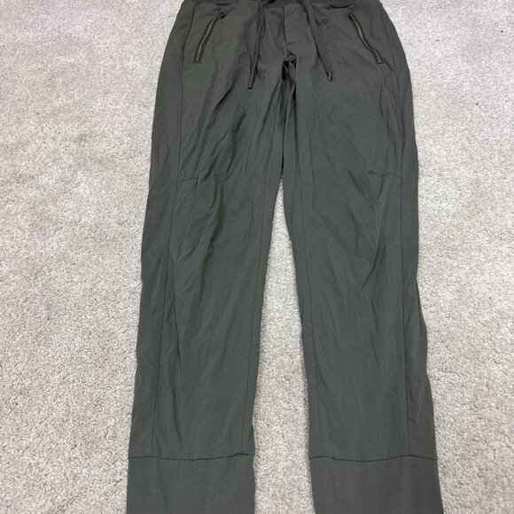 Athleta Trekkie North Jogger Women’s Green Elastic Waist Drawstring Pockets Sz 2 - Picture 8 of 11